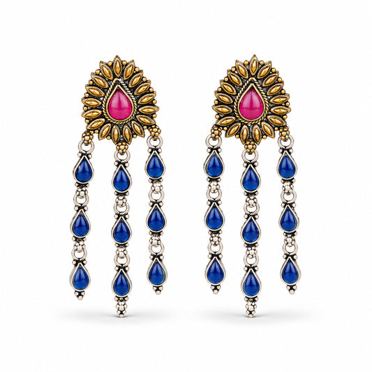 Antique Silver Earrings