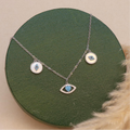 Silver Eye Chain