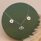 Silver Eye Chain