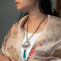 Two Tone Silver necklace