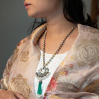Two Tone Silver necklace