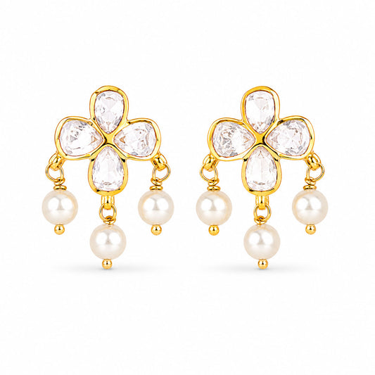 Polki Kundan Earrings