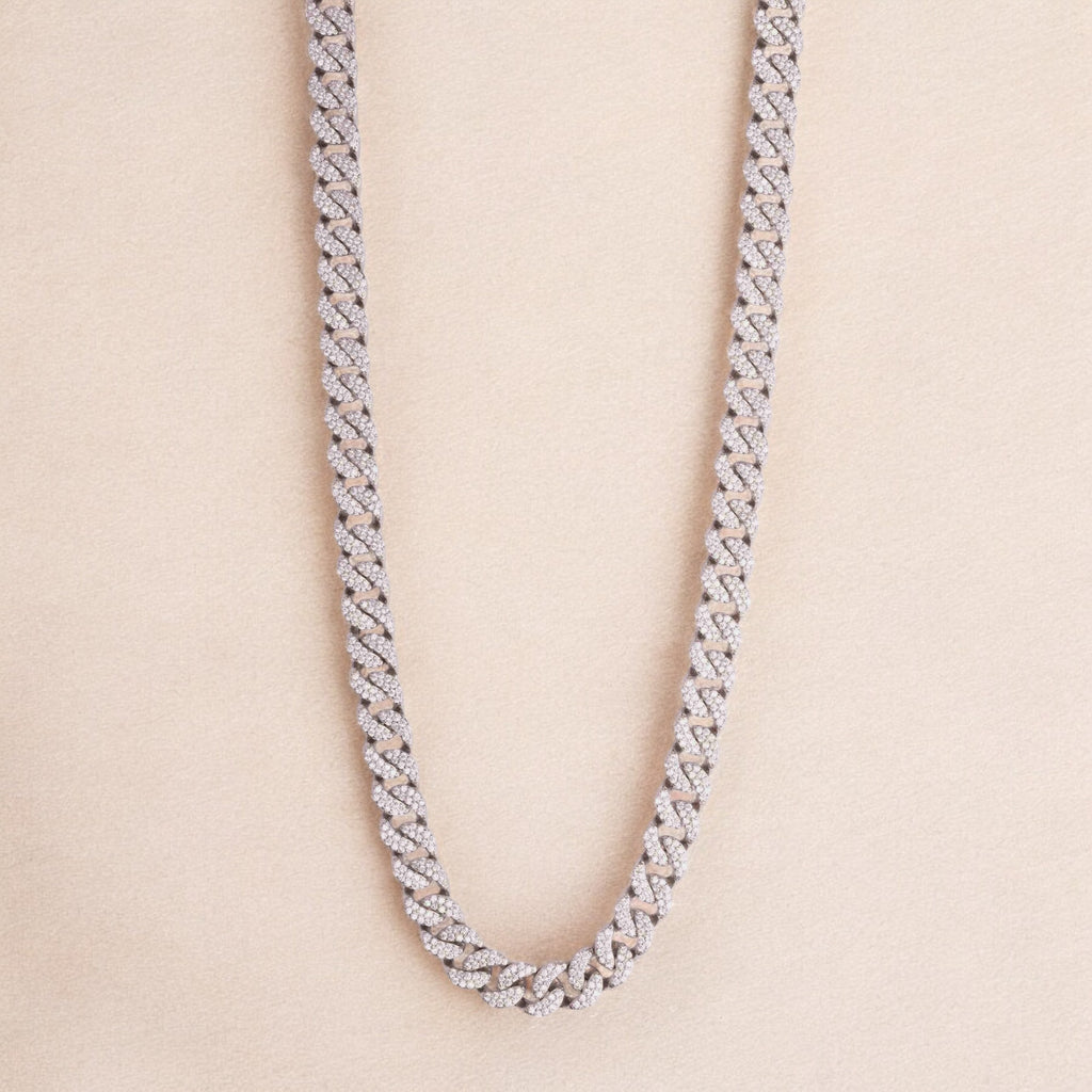 Men’s Silver CZ Chain