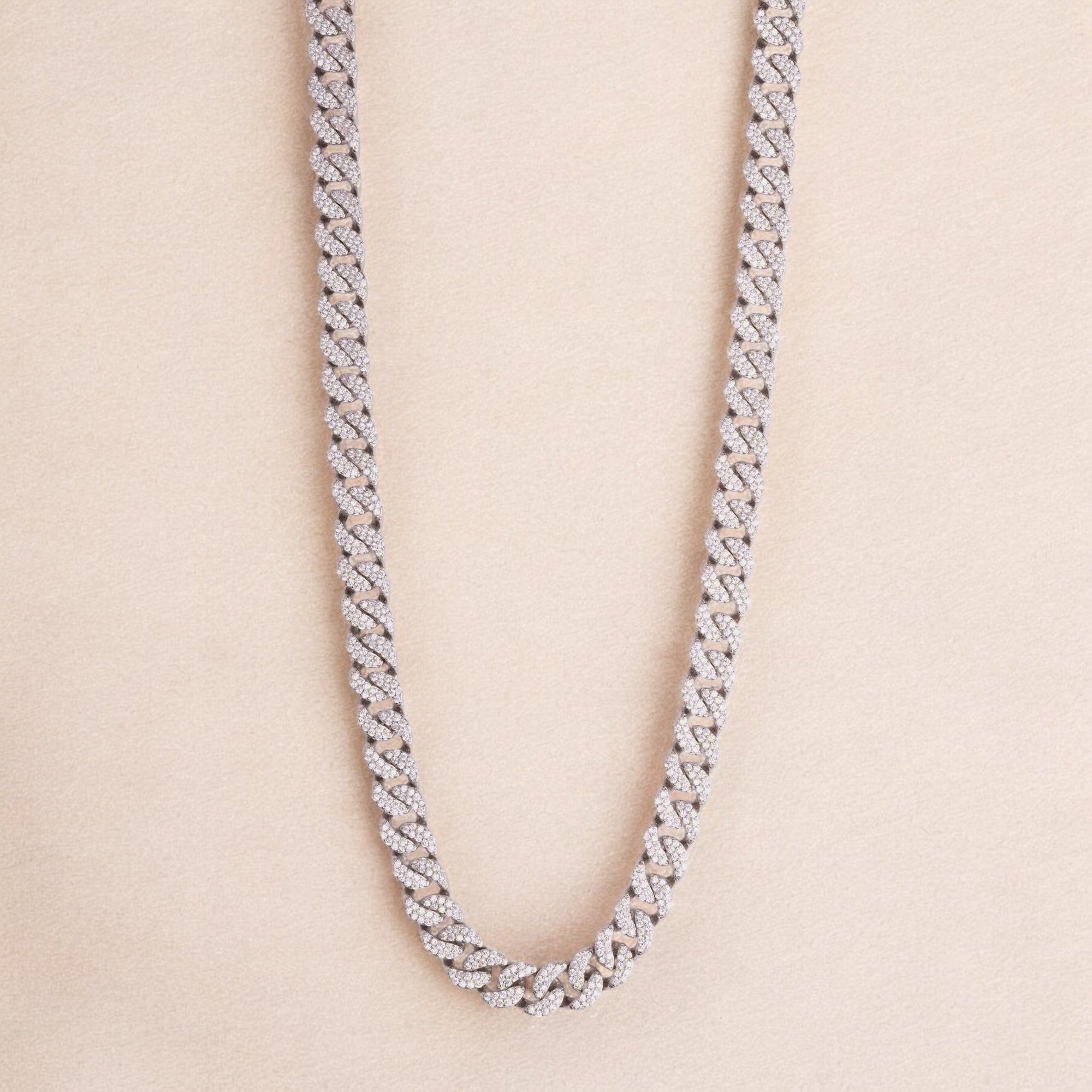 Men’s Silver CZ Chain