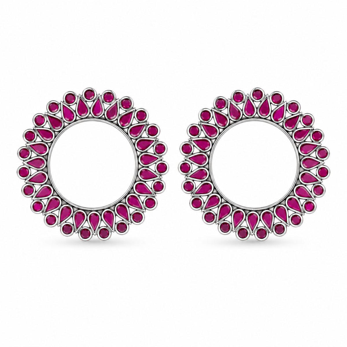 Heritage Silver Earrings