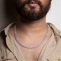 Men’s Silver CZ Chain