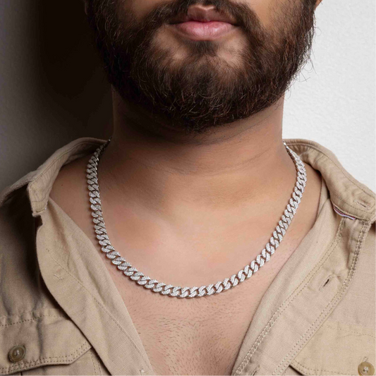 Men’s Silver CZ Chain
