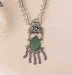 Majestic Swan Silver Necklace