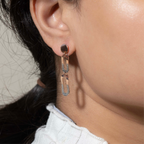 sterling silver aesthetic earrings|925 silver earrings|gift for her
