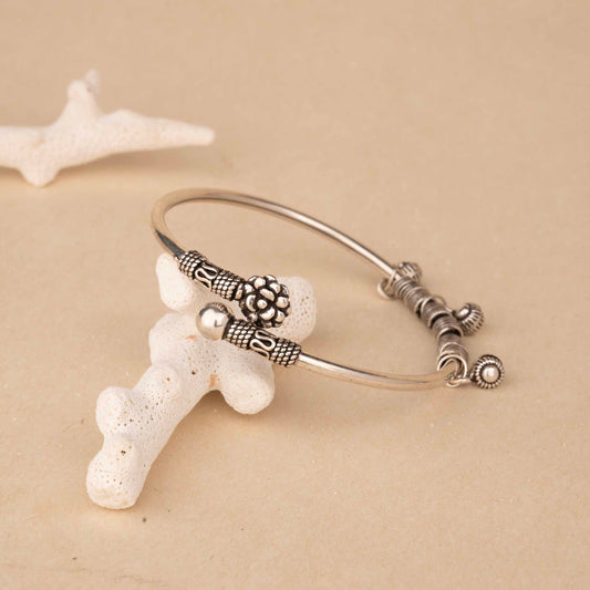 Silver Dangling Cuff