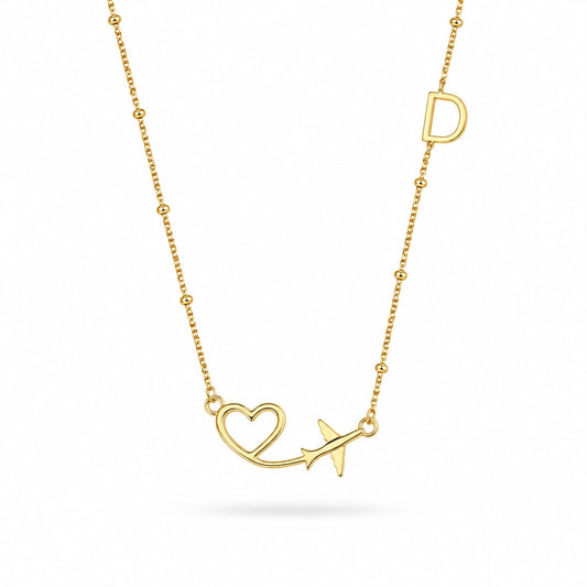 Golden Heart Neck Chain