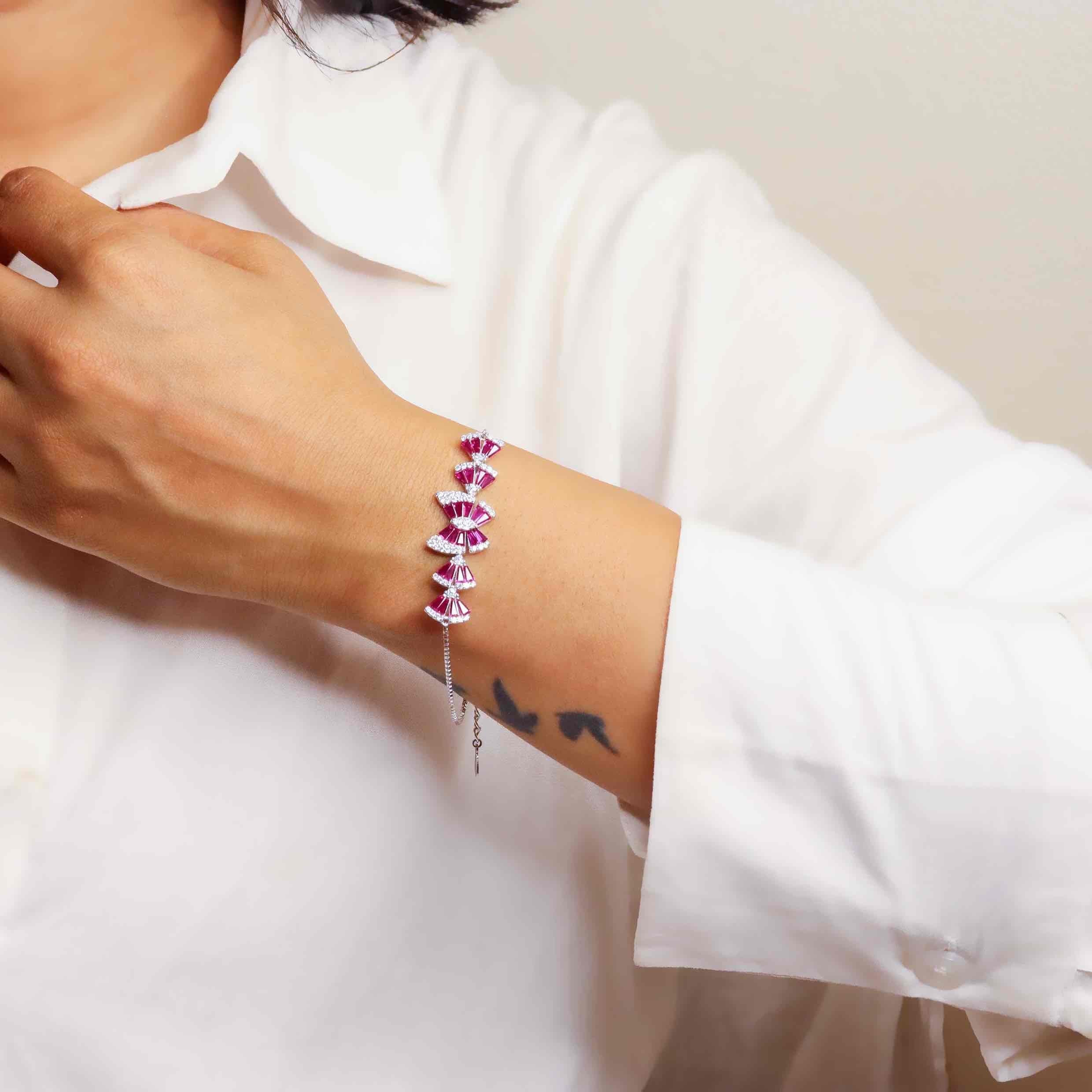 Silver Butterfly Bracelet