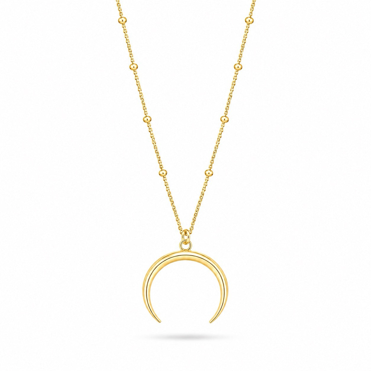 Golden Moon Neck Chain