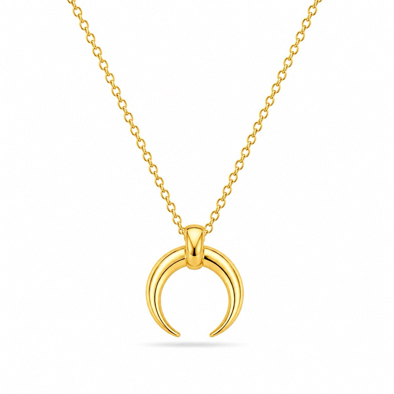 Golden Moon Necklace