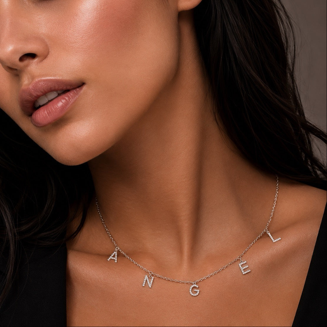 Silver Angel Necklace