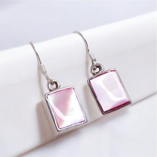 Pink Dangle Earrings