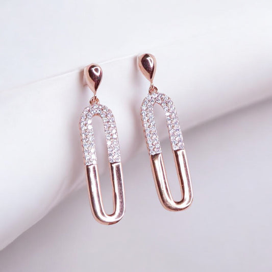 Silver CZ Earrings