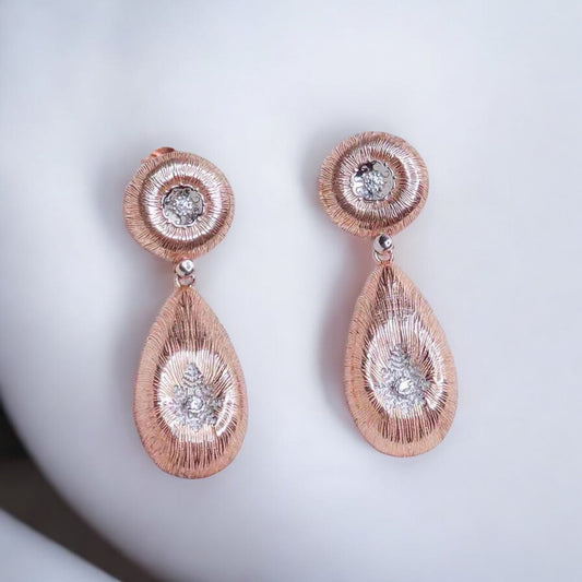 Rose Gold Earrings