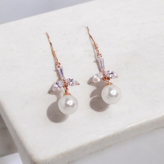 Elegant Pearl Earrings