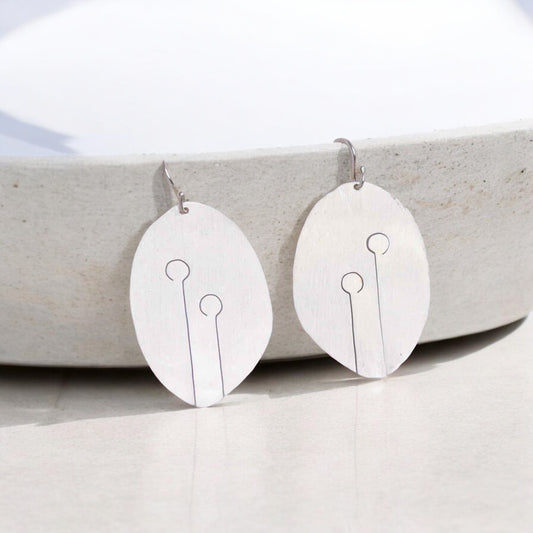 new generation aesthetic style sterling silver earrings for Gen Z