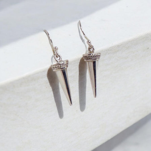 Silver Eearrings.