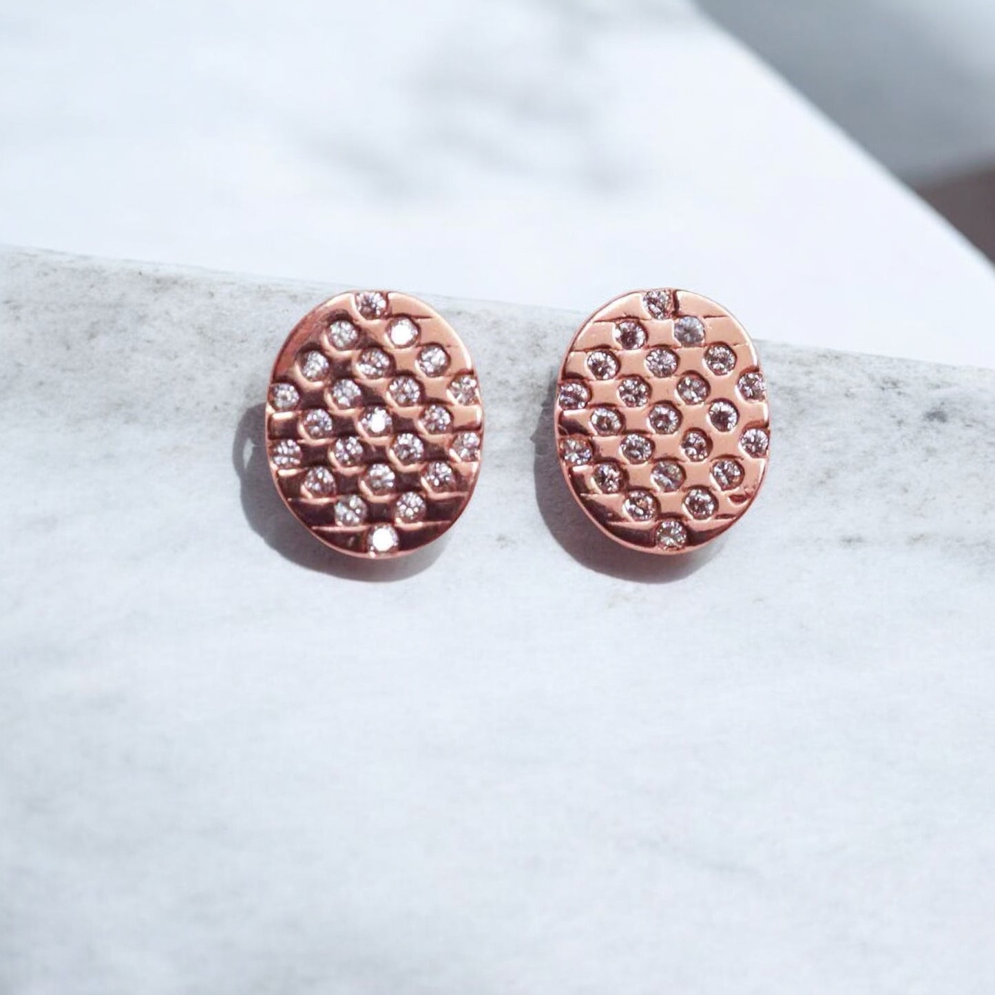 Rose Gold Elegance Studs