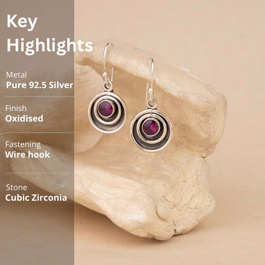 Silver Dangling Earrings