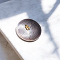 Silver Dry Leaf Pendant