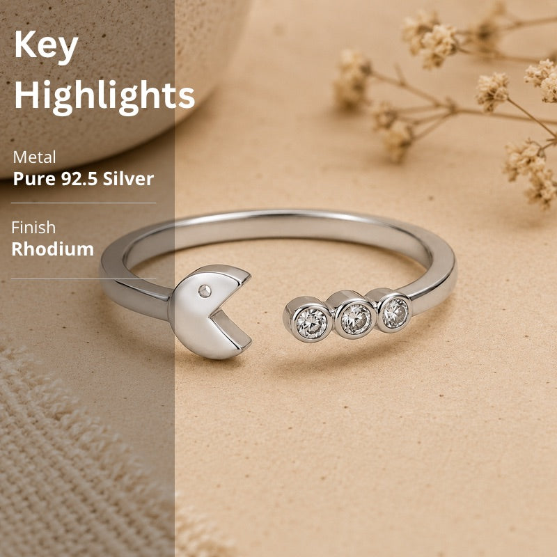 Silver Fish Rings in 925 Sterling Silver