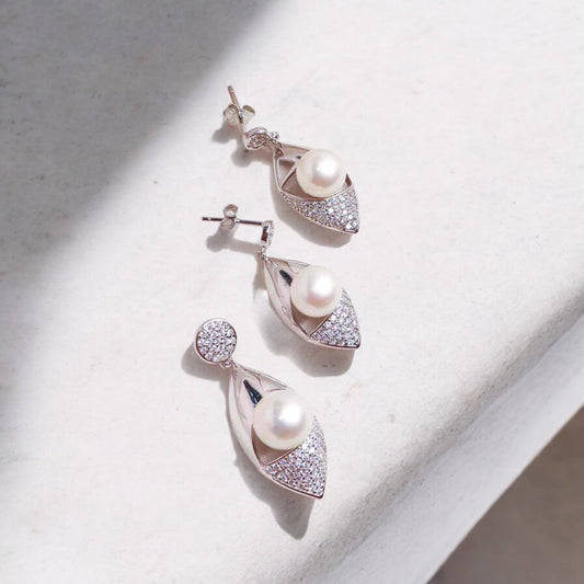 Pearl Elegance Pendant Set