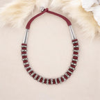 Silver Thread Necklace