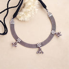 Elegant Oxidized Necklace