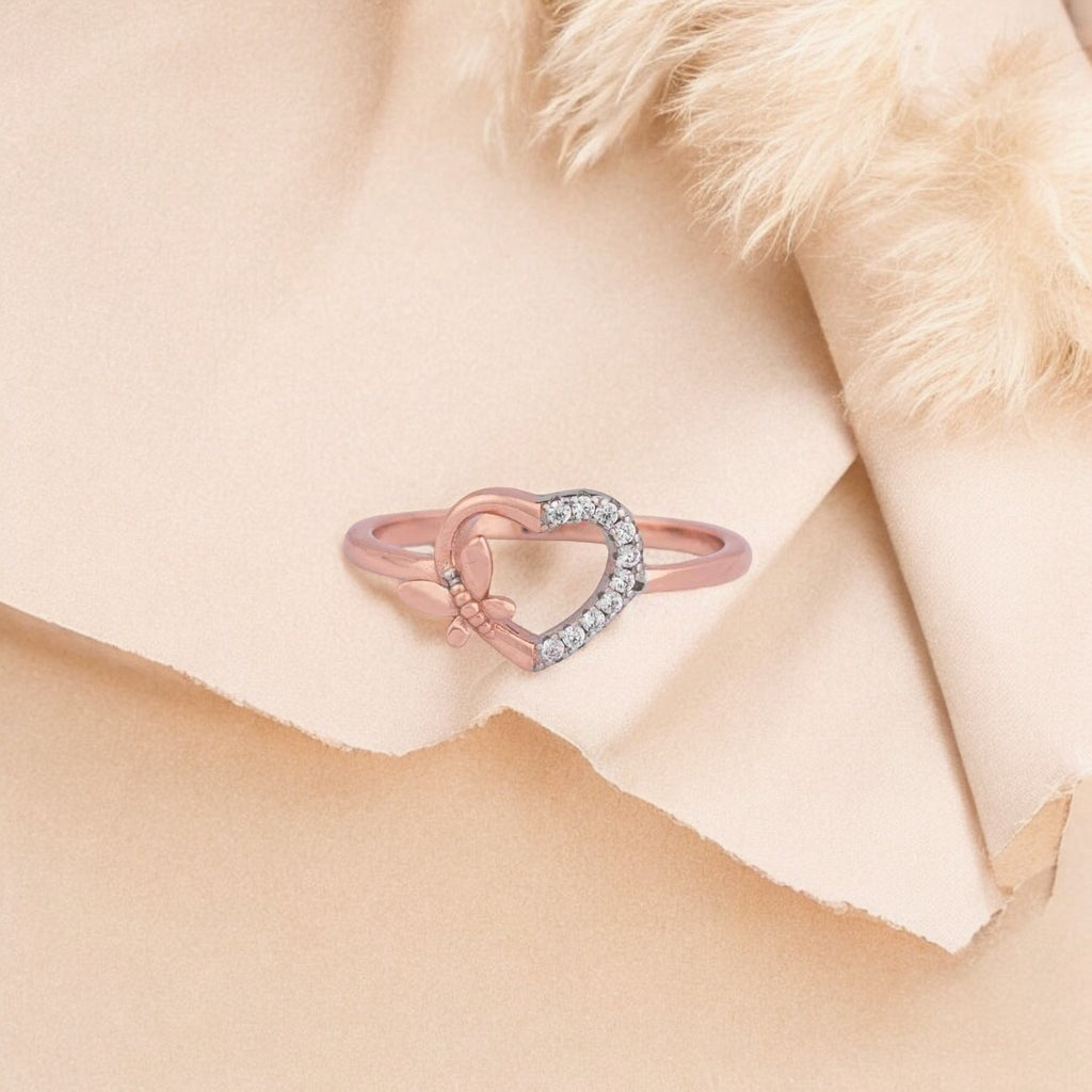 Silver Heart Ring