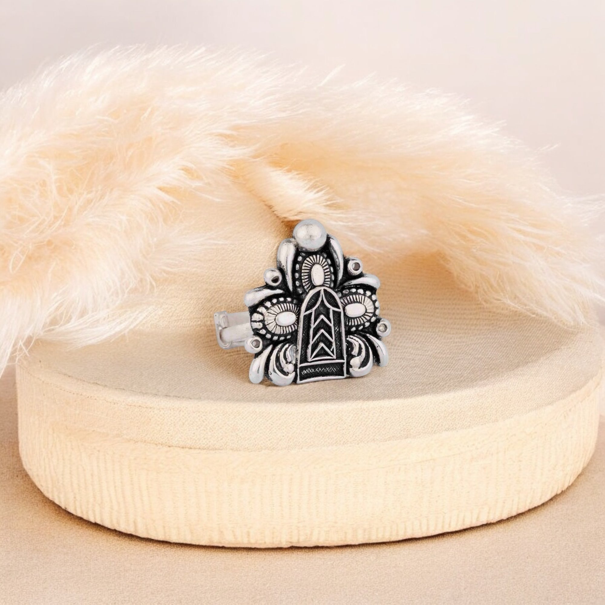 Silver Oxidized Rings