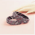 Floral Peacock Bangle