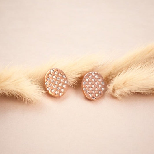 Rose Gold Elegance Studs