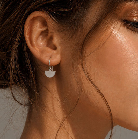 Silver Dangling Earrings