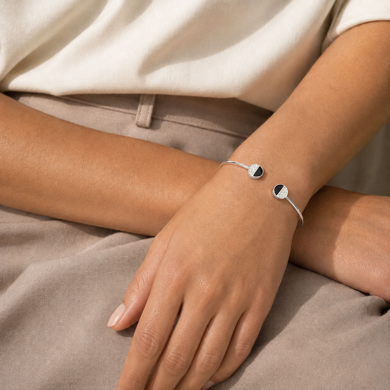 Minimal Silver Cuff