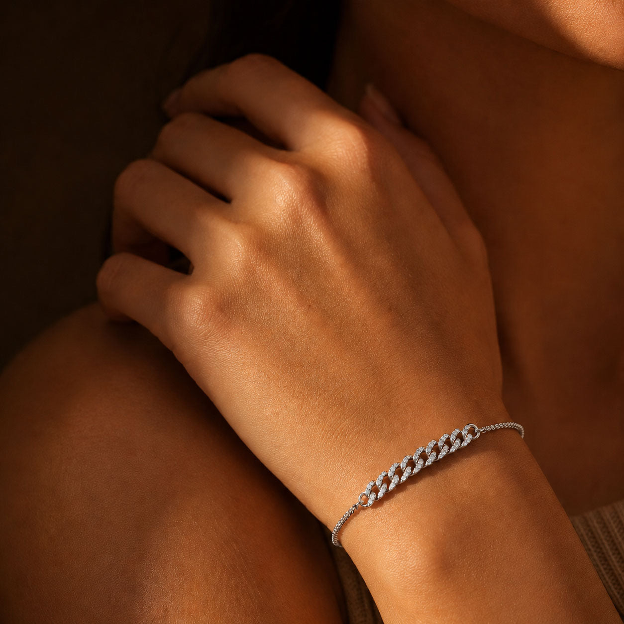 Sparkling Link Bracelet