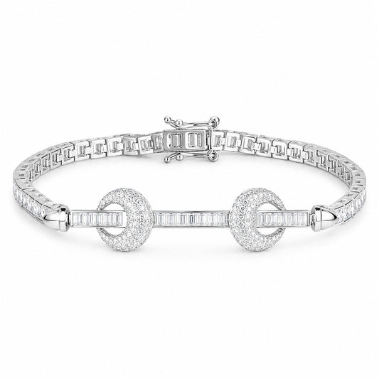 Sparking Silver Bracelet