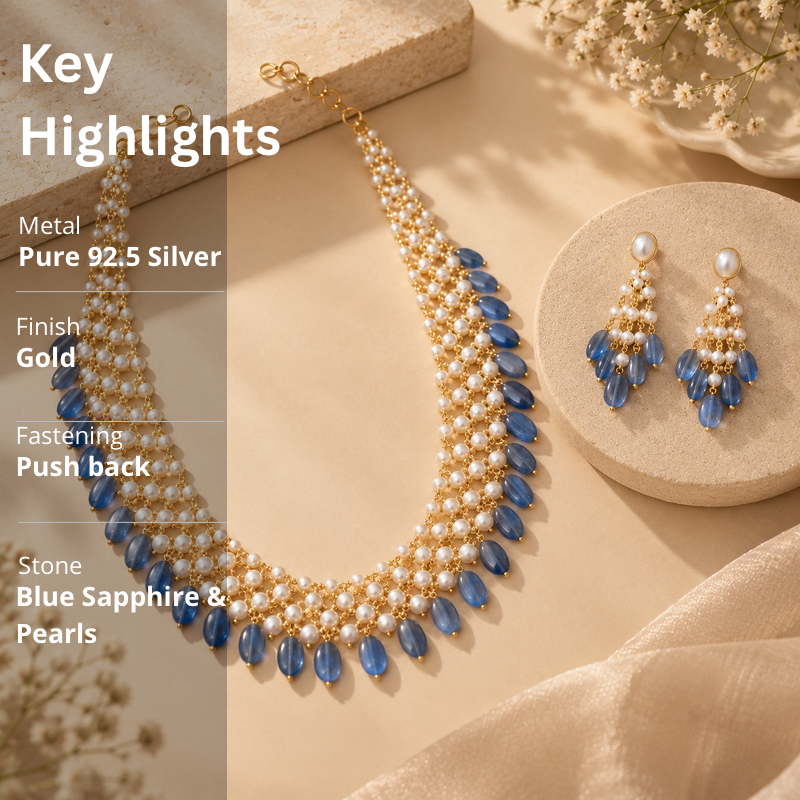 Luxe Statement Necklace & Earrings
