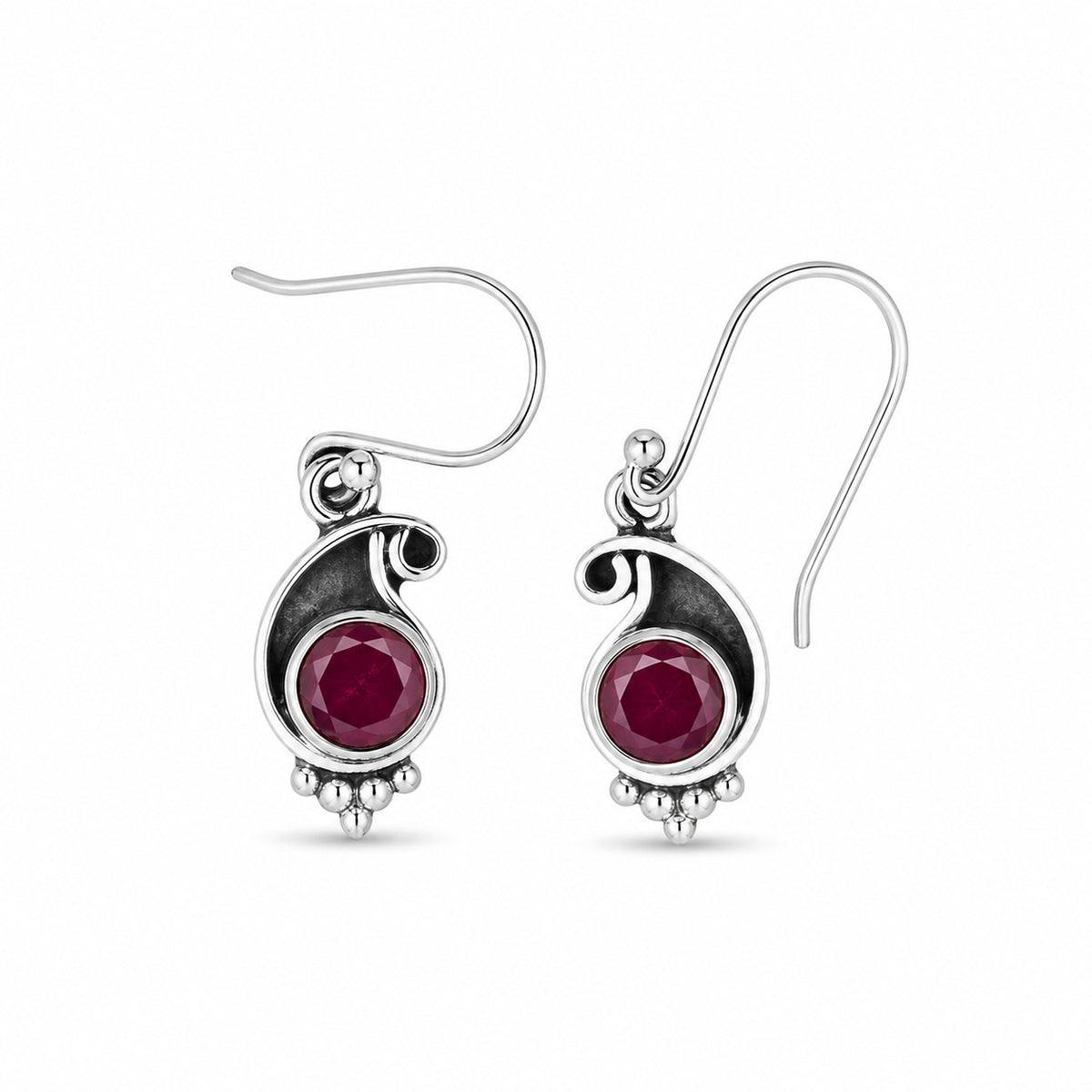Silver Dangling Earrings