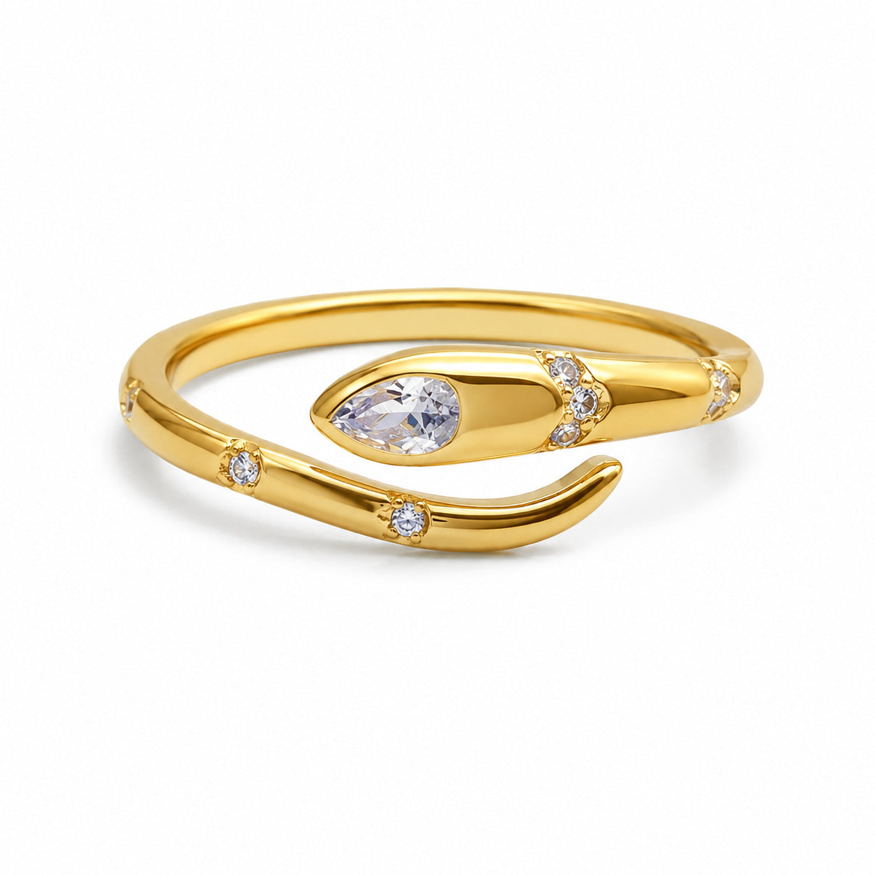 Gold Snake Ring