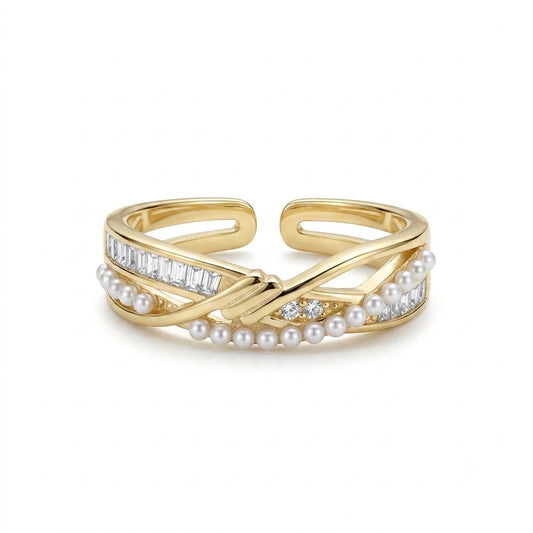 Gold Rings in 925 Sterling Silver