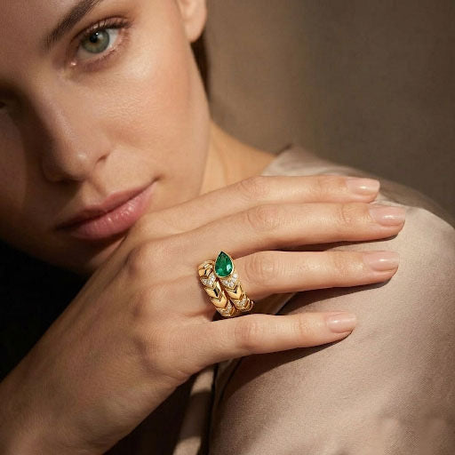Gold Snake Ring
