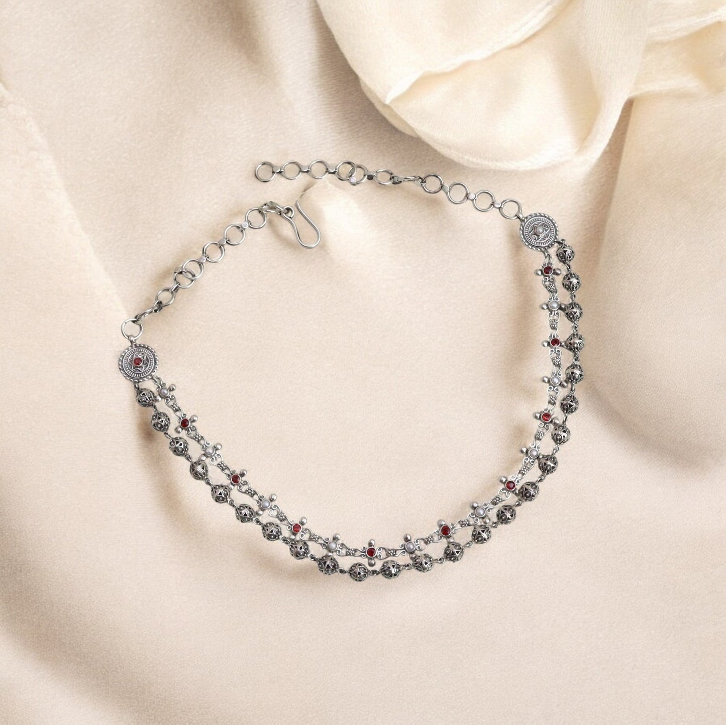 Silver Statement Necklace