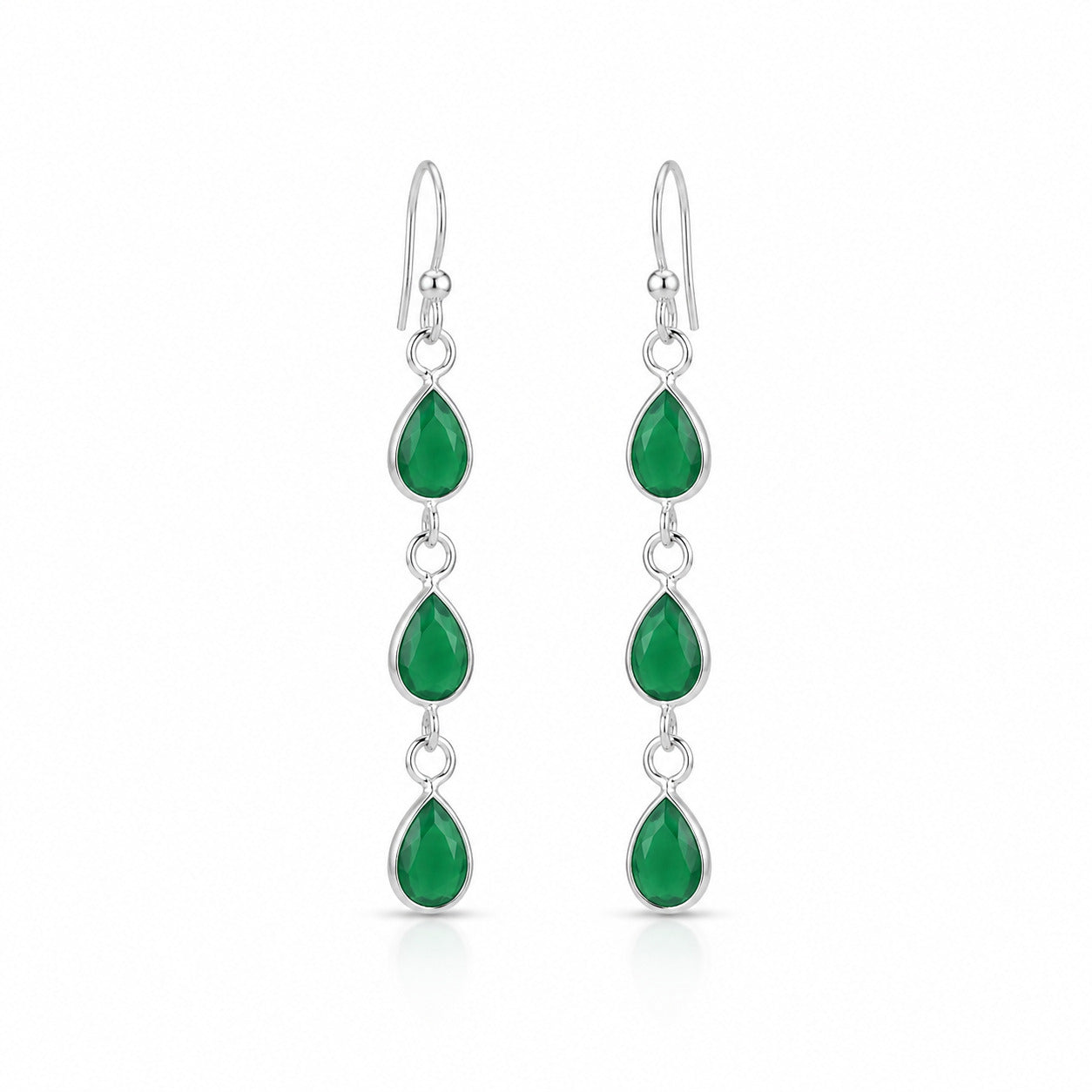 Silver Dangling Earrings