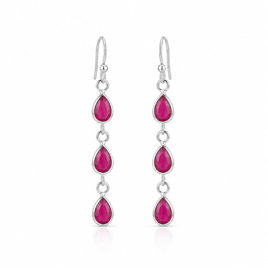 Silver Dangling Earrings