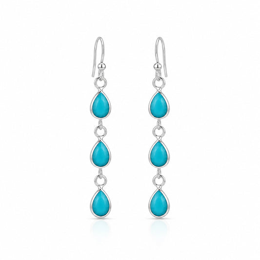 Silver Dangling Earrings