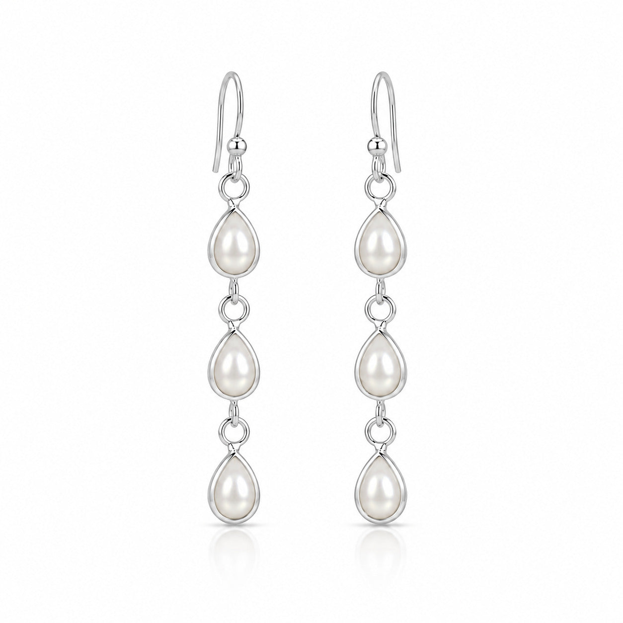 Silver Dangling Earrings